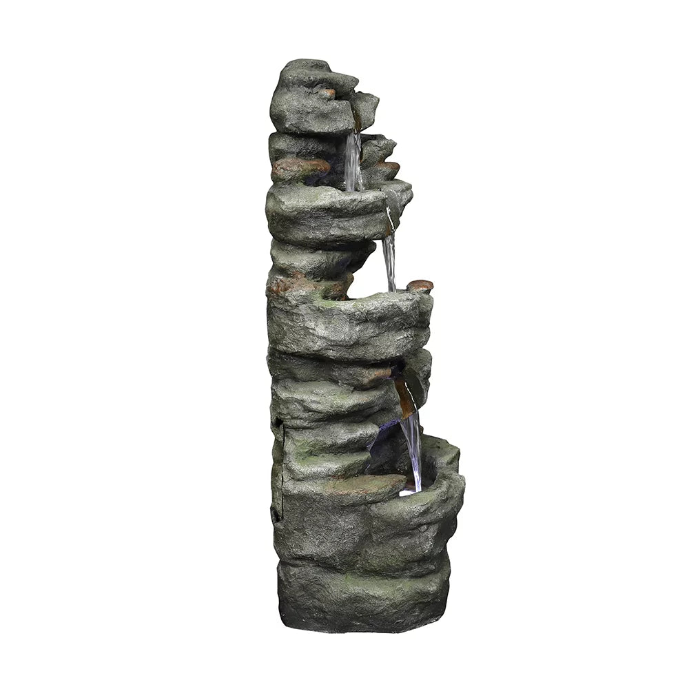 Led with 32.6inches Kmowoo Fountain Rock Lights Water