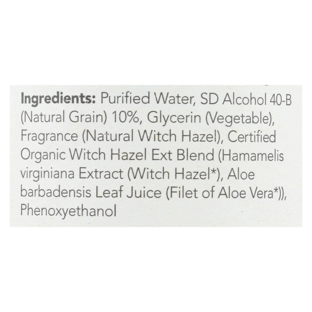 Hazel with Aloe Vera Witch oz Original - fl 12 Thayers