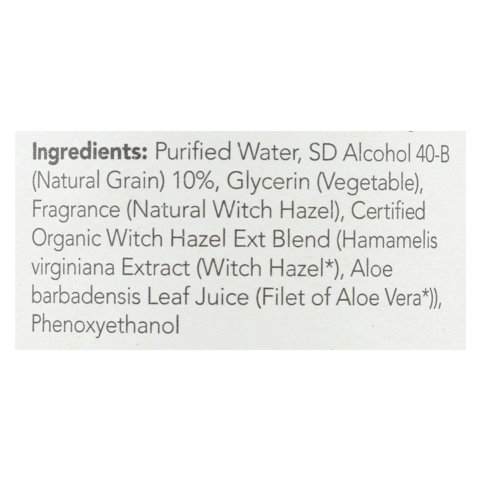Hazel with Aloe Vera Witch oz Original - fl 12 Thayers
