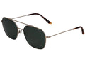 37595 Jaguar Nano 57-17-145 Sunglasses, Black-Green, Lenses,