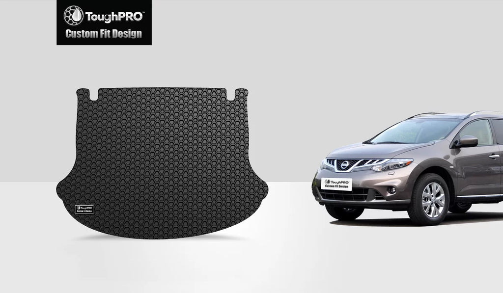 NISSAN 2013 - (Made Weather Compatible Cargo Murano in USA) ToughPRO - - All Heavy with Rubber Black Duty Mat -
