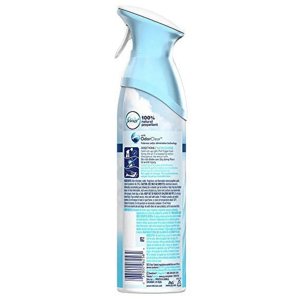 Freshener for (Pack Spray 6) of Odor, Oz Linen Strong Febreze Eliminator Sky and Air & Scent, Odor 8.8