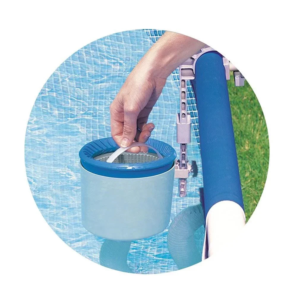 Intex Blaster and Pool Wall Skimmer Powered Leaf Mount Vacuum Battery Automatic
