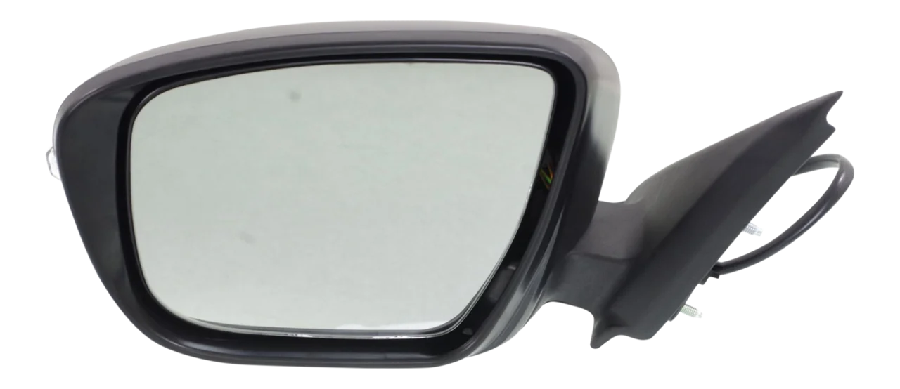 Light, w/o Manual Dimming and LH, MIRROR JUKE Signal Side w/ View Folding, Non-Heated, Auto Paintable, Power, Camera 15-17
