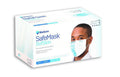 Blue 2087 SofSkin 50/Bx 3 Masks Earloop Medicom ASTM Face SafeMask Level