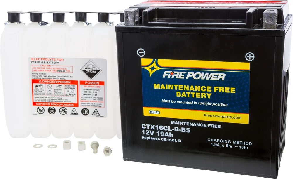 Free 155 Wake Power Battery 2005-2007 With Maintenance Fire Sea-Doo Compatible