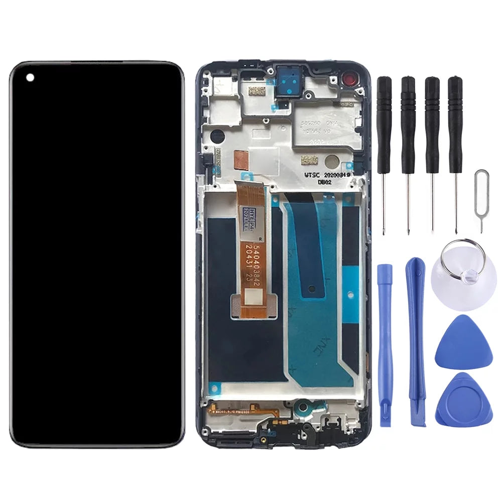 N10 Nord Full BE2029 with (Black) Digitizer For OnePlus Assembly Screen OEM 5G LCD Frame