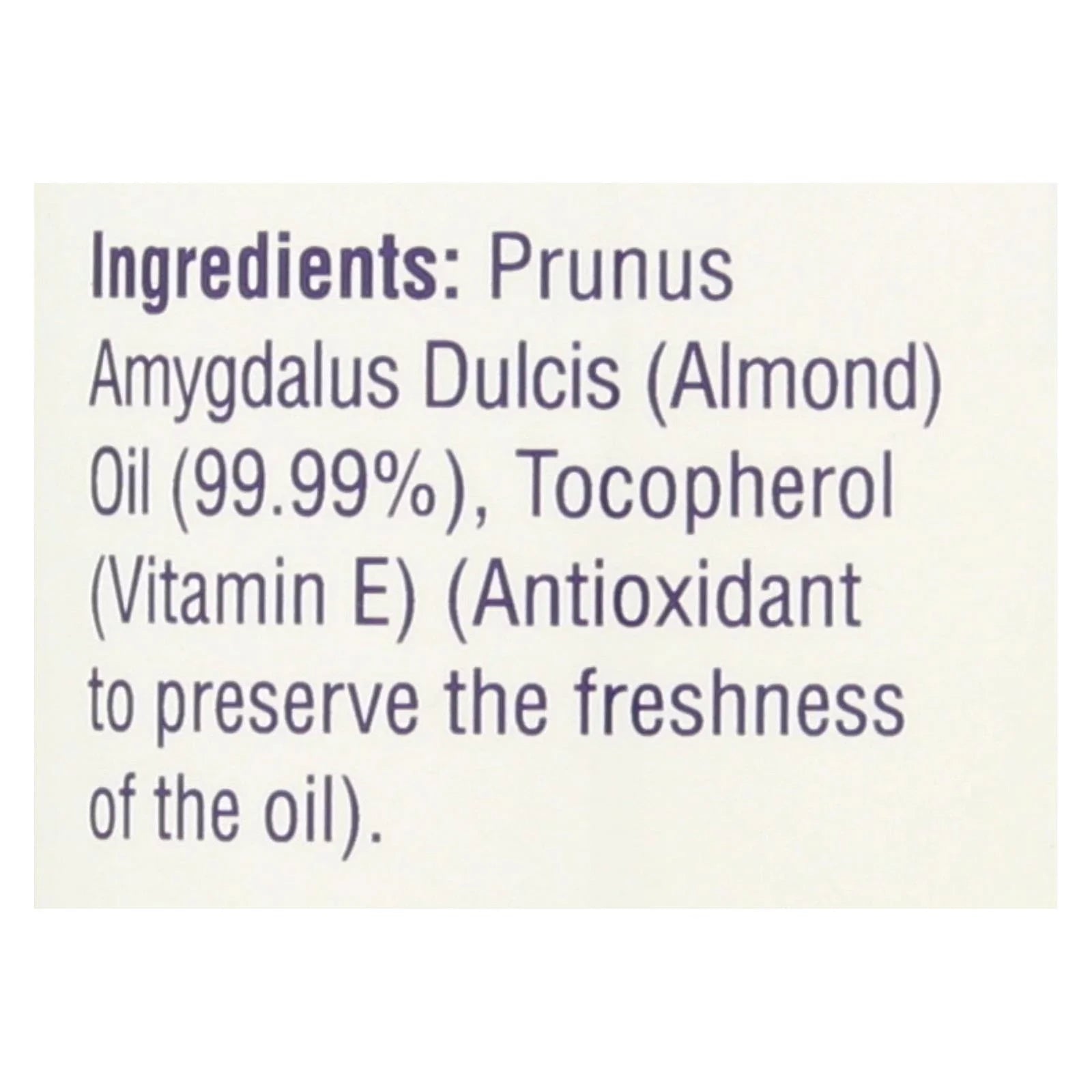 Oil Sweet Products - oz Heritage fl Almond 8