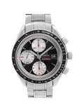 Omega 3210.51.00 Watch Automatic Black Steel Mens Panda Speedmaster Dial 40mm