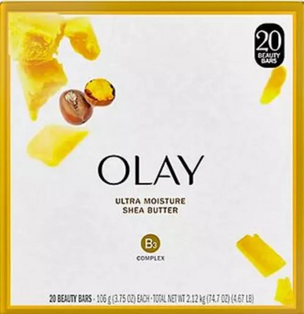Bar Ultra Beauty Olay Shea Moisture ct.) Butter 20 oz., (3.75