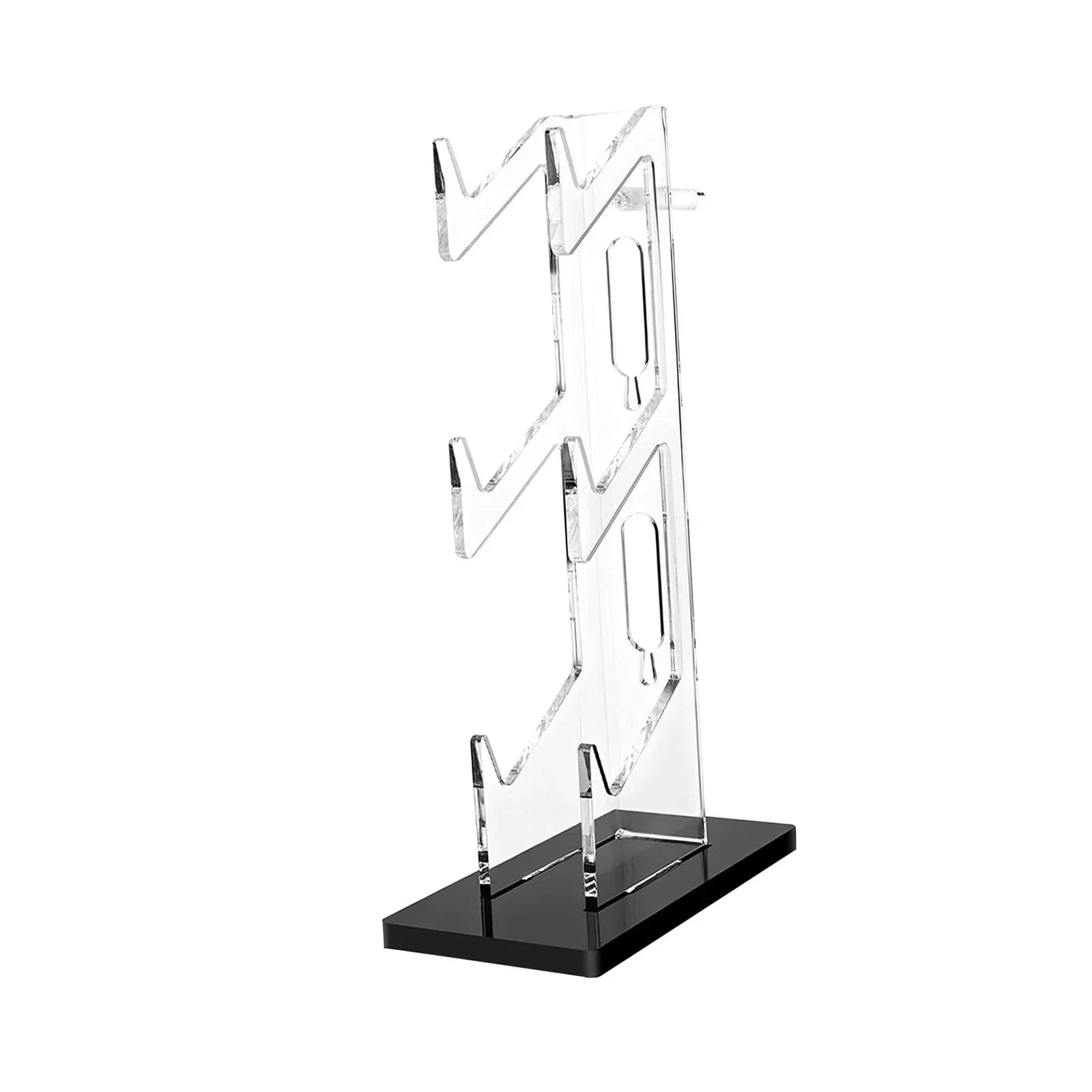 Desk 3 Black for Accessories Transparent Gadget Acrylic Hanger PS5 Decoration Slip Controller Headset Controller Mat Tier Game Non Durable Bracket
