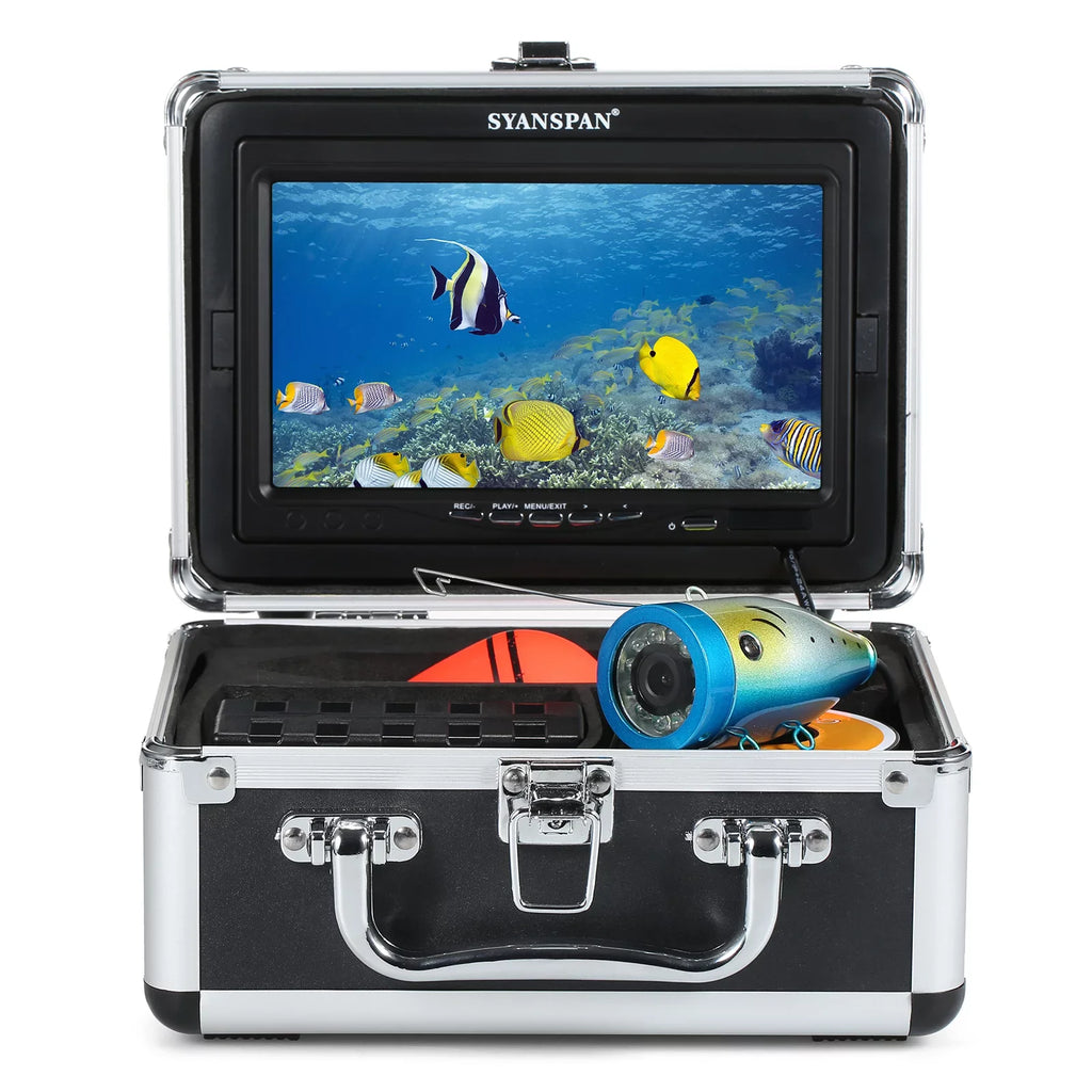 Finder Sea Cable Fishing with Boat moobody Waterproof LCD Display Ice Fish 15M/30M/50M for 7Inch/9Inch Camera Underwater IP68 Lake Fishing 12LEDs