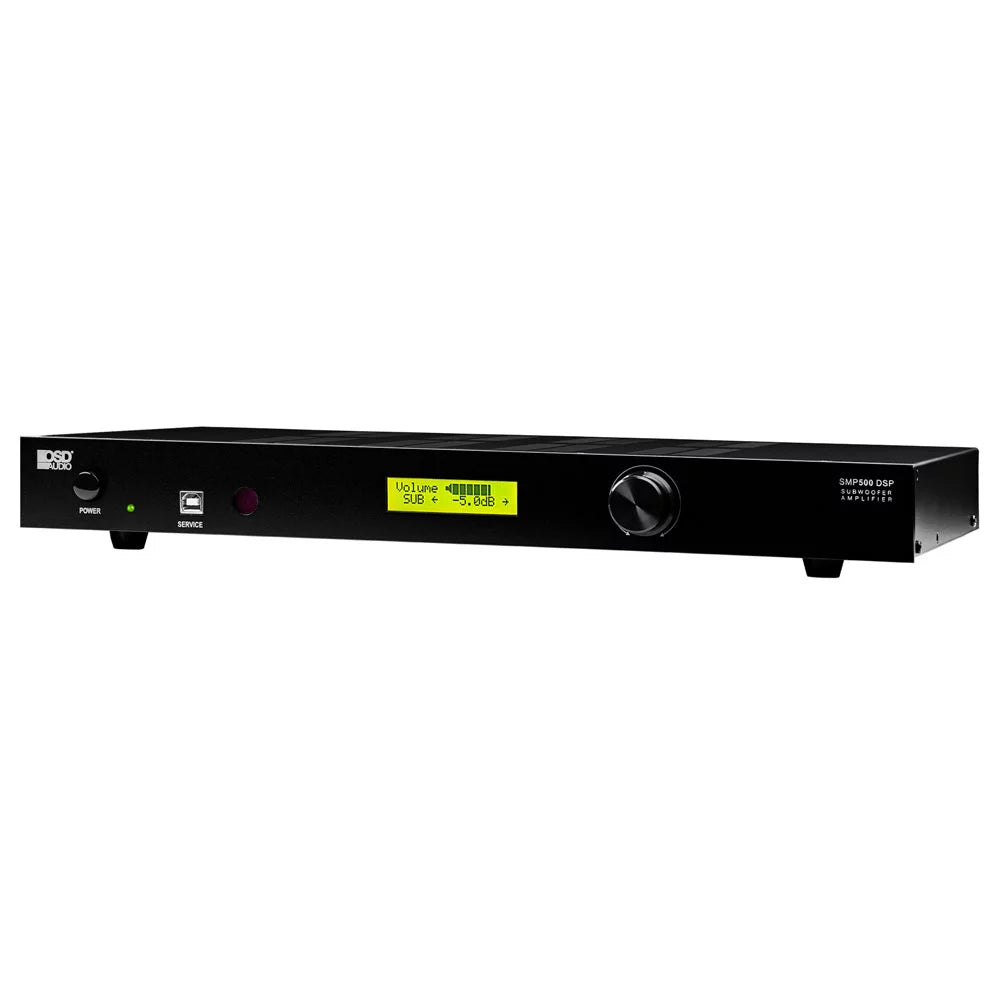 OSD DSP Auto Class D CE App Certified -8 4 Mono SMP500 Control ETL, Ohm Subwoofer Amplifier, 800W Sensing,