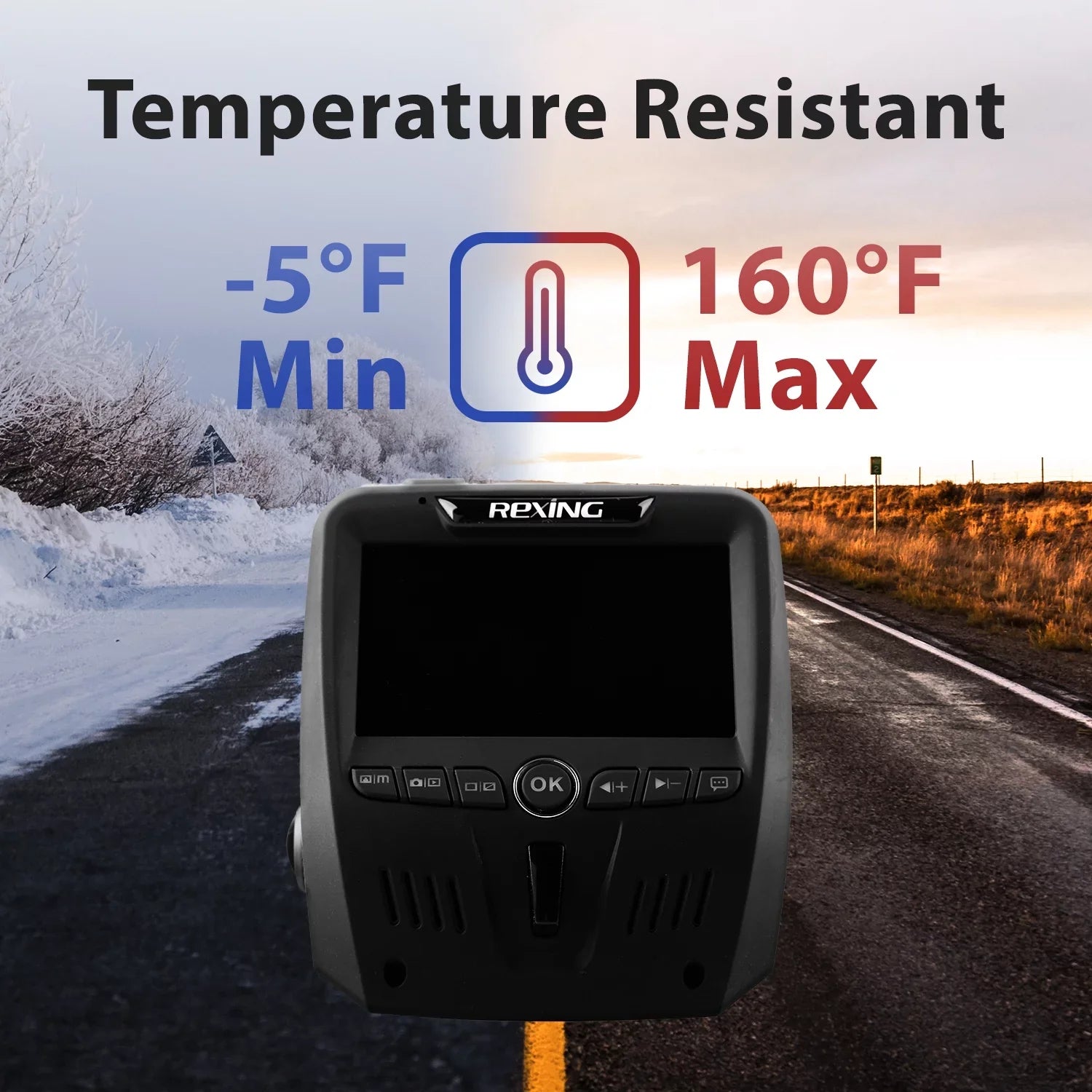 FHD Cam Dual Rexing V1LG Dash 1080p Car Channel