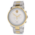 Movado Dial Bold 3600432 Chronograph Watch Silver Men's