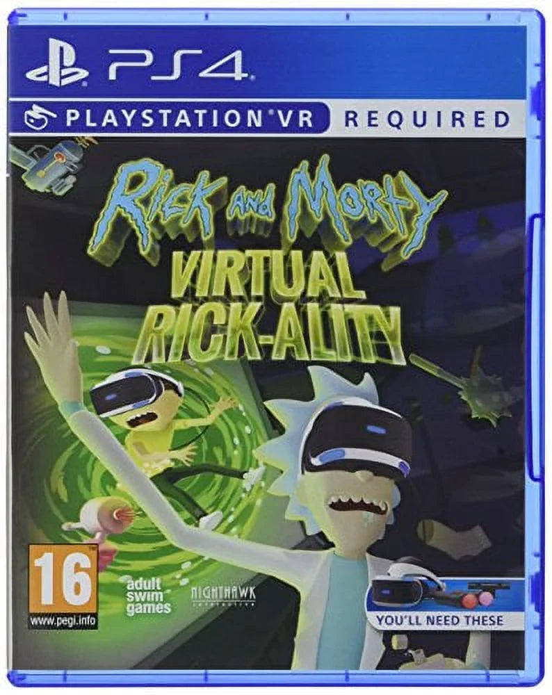 Morty Rick-Ality (PS4) and Virtual Rick