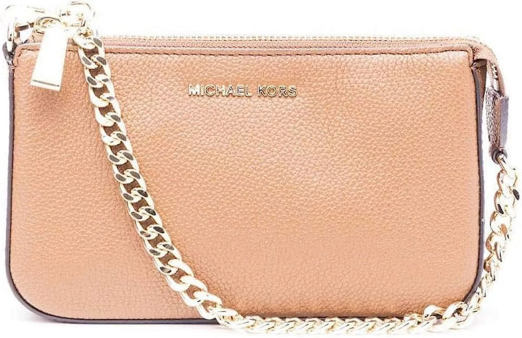 Kors Small Michael Leather Handbag Shoulder (Luggage) 32F7GFDW6L-230 Womens Pouch