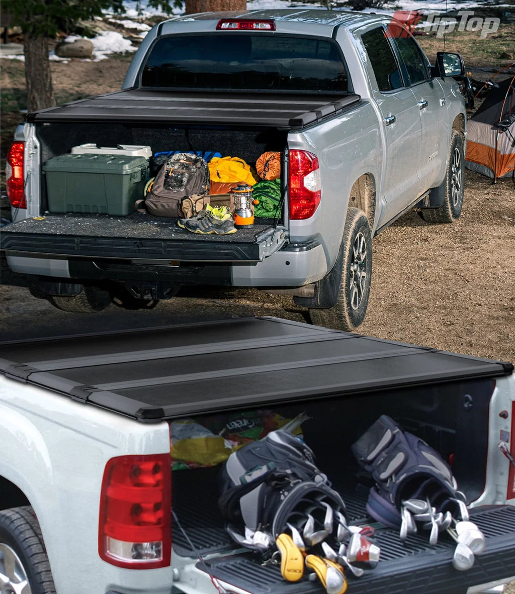 Cover 2017-2023 Deck w/o | Tri-Fold or FRP On Bed TIPTOP 5.5ft Titan Top System| Bed Truck Without (67") Tonneau Rail Hard With Titan |For The Nissan For Models Box TPM3