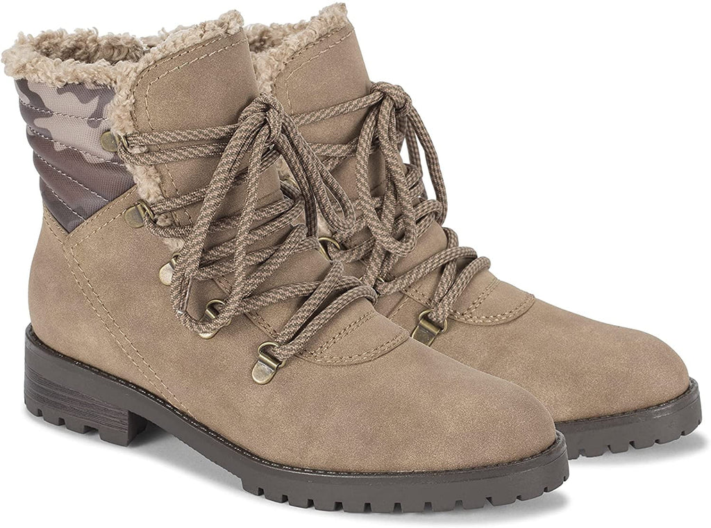 Dennison Mushroom Womens BareTraps Camo Boots 6