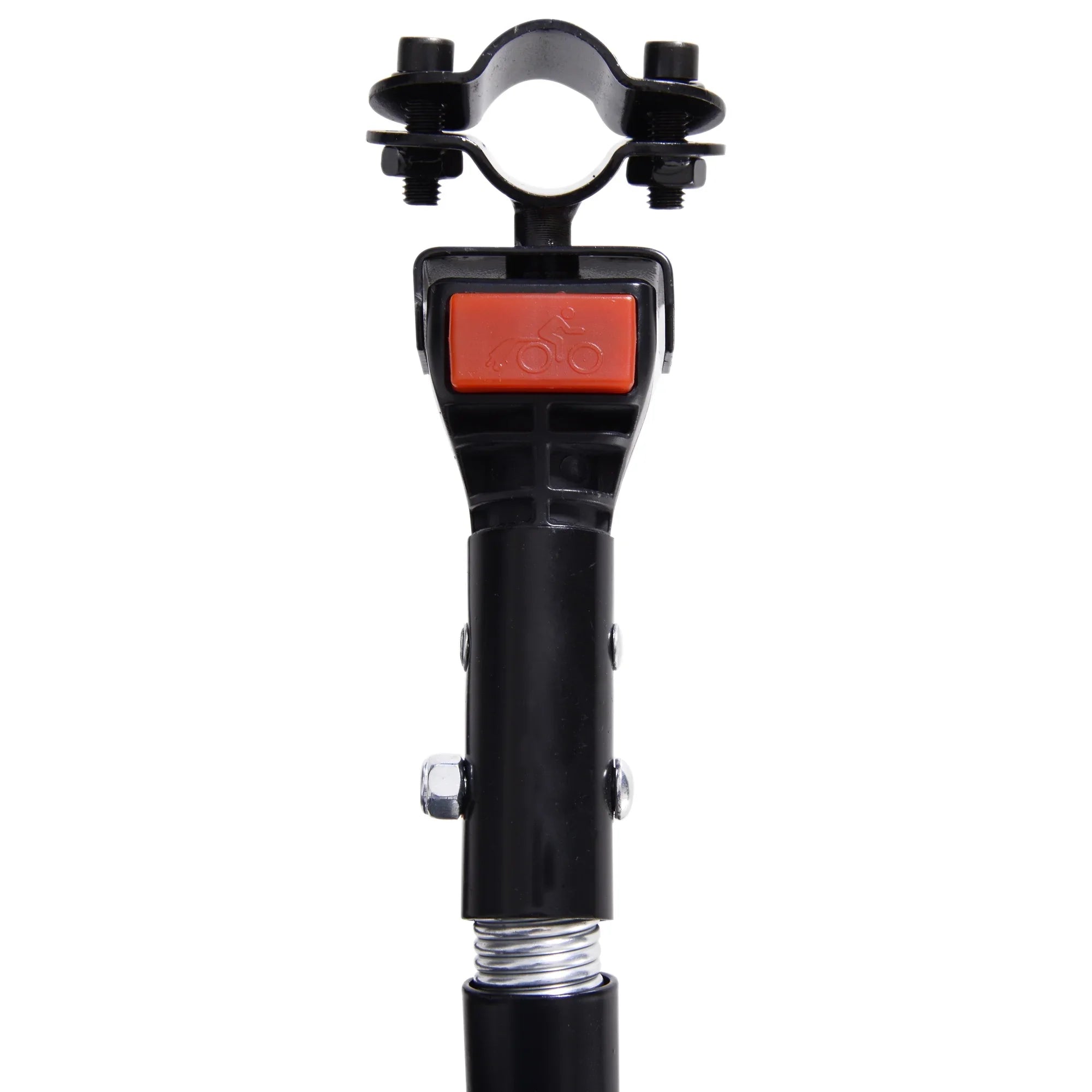 Bike Post Trailer to up Aosom Black Folding Seat Cargo Cart Hitch- Lbs. 88 with