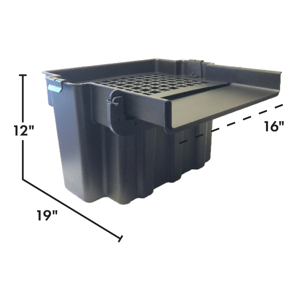OFF biological and PONDS 16" Pond - Balls Waterfall & Bio Filter Mechanical FWW16 HALF Filtration with