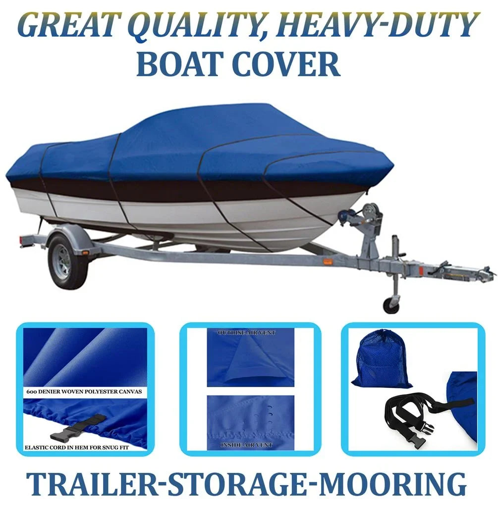 SUNDOWNER 1996-2002 BOAT BLUE, COVER QUALITY CUDDY 225 for I/O Compatible WINNS FOUR GREAT