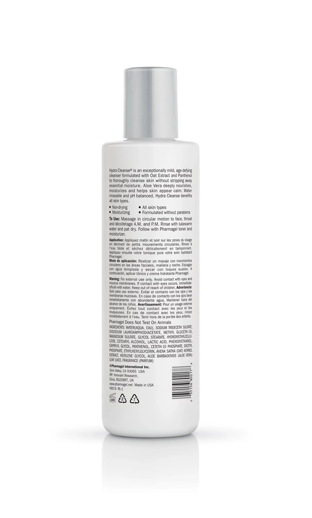 , 8.5 Cleanser oz Hydra Cleanse Facial Cleanser Pharmagel