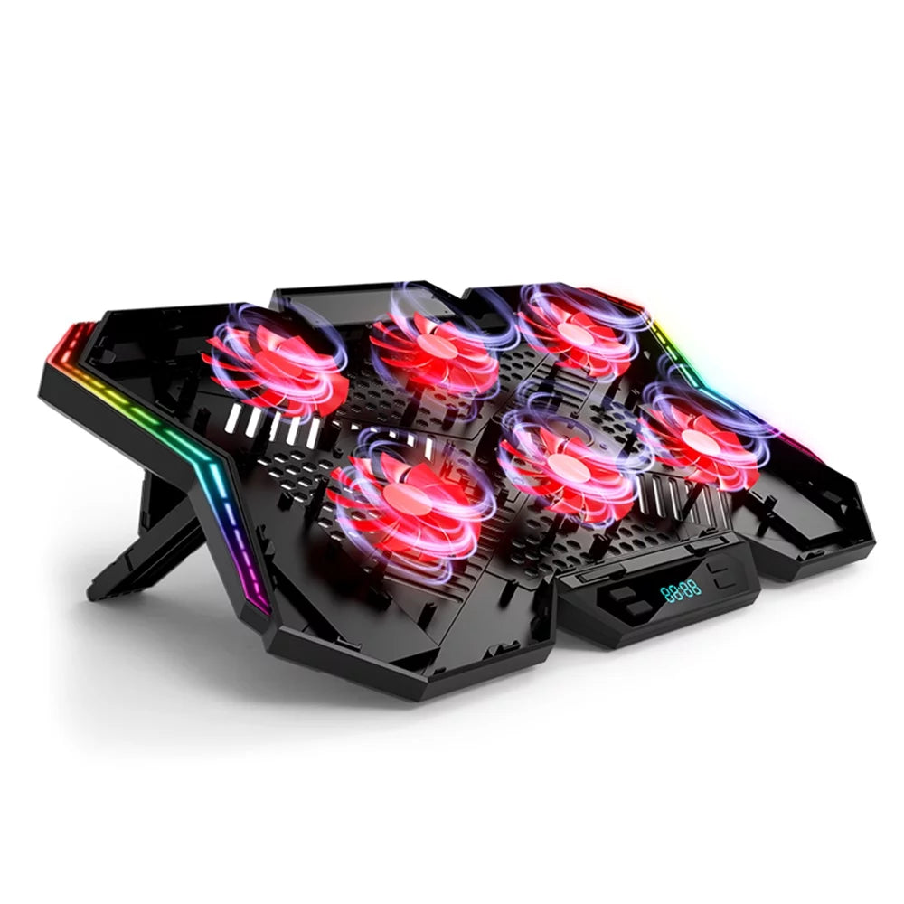 Laptop Mute COOLCOLD 6 Design Cooler Wind with Fans, Adjustable and Speed, Stand K40