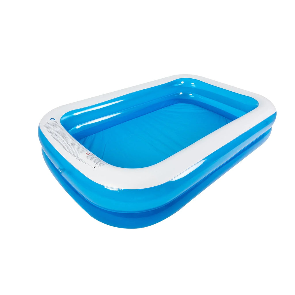Pool Rectangular and Blue White Swimming 8.5' Inflatable