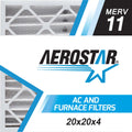 x 11, Filter, MERV USA 20 Aerostar 3, the x in 20x20x4 Made 20 Pleated Box Air of 4,