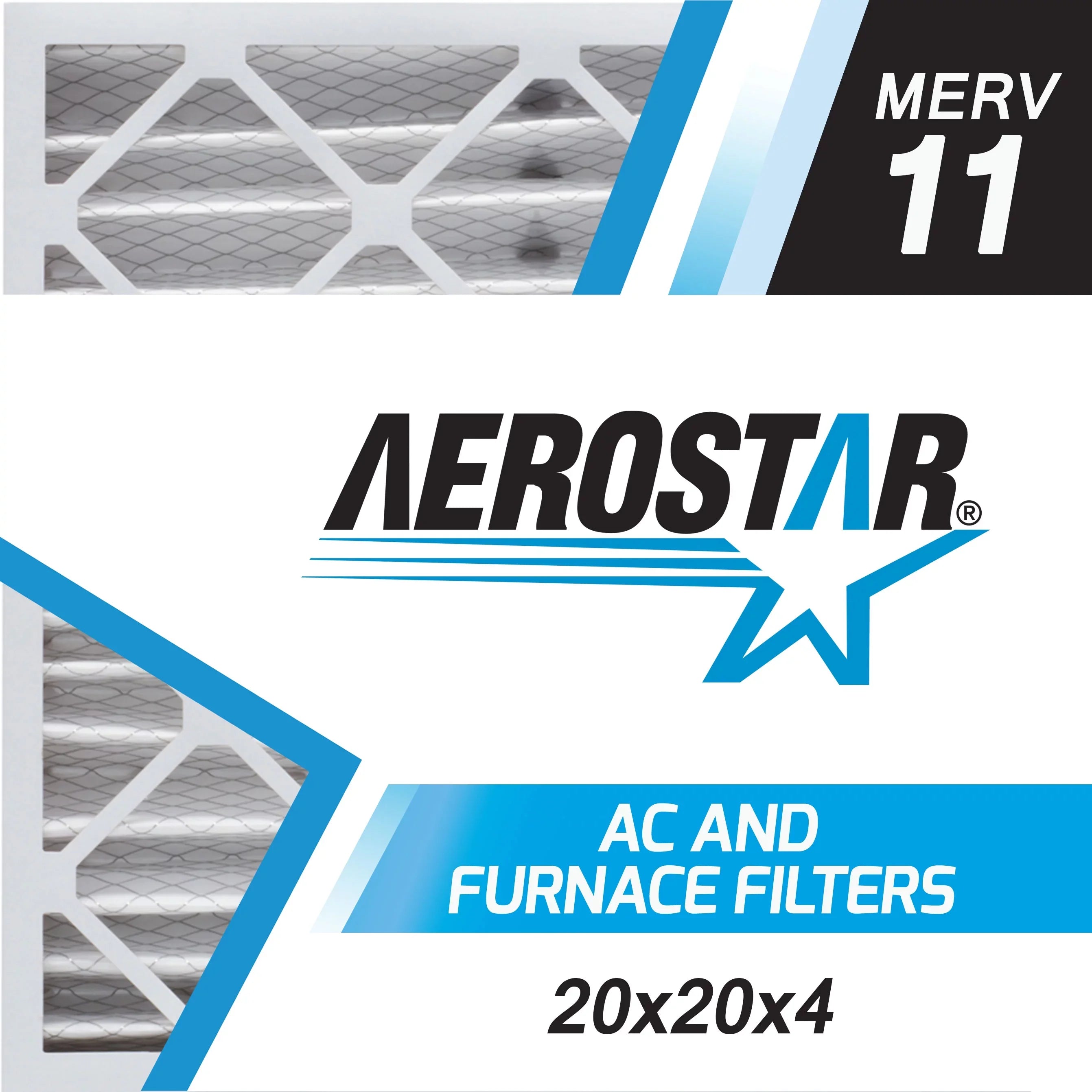 x 11, Filter, MERV USA 20 Aerostar 3, the x in 20x20x4 Made 20 Pleated Box Air of 4,