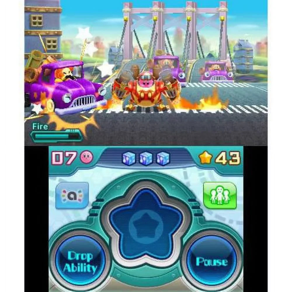 '- Nintendo 3DS Planet Kirby: Nintendo - Action/Adventure Robobot Game