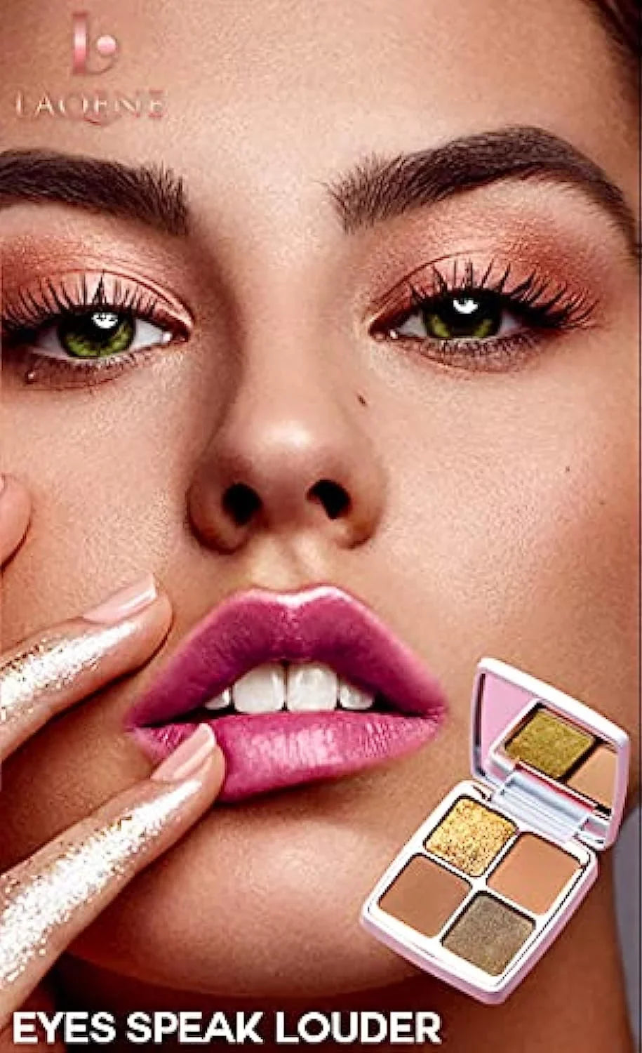 Red City Must-Have. - - Three-Dimensional Rich Eyeshadow Ultra-Creamy You Luxury Line: Eyes. - Moroccan Mysterious, Inviting, Impressi Color Unforgettable so look LAQENE Prismatic beautiful.
