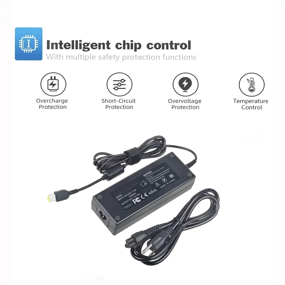 Y50-80 Power Lenovo PSU Y50-70 Mains for Y40-70 Adapter 135W CJP-Geek Charger Supply AC