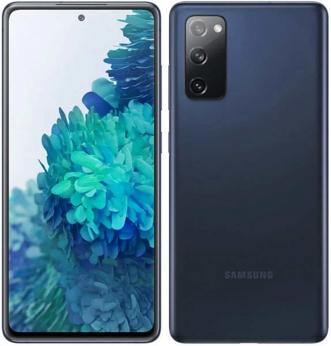 Samsung (Refurbished) Navy Charger Cloud Galaxy (Grade Fast Car (Verizon Unlocked) w/ 128GB Restored S20 FE 5G A) G781V