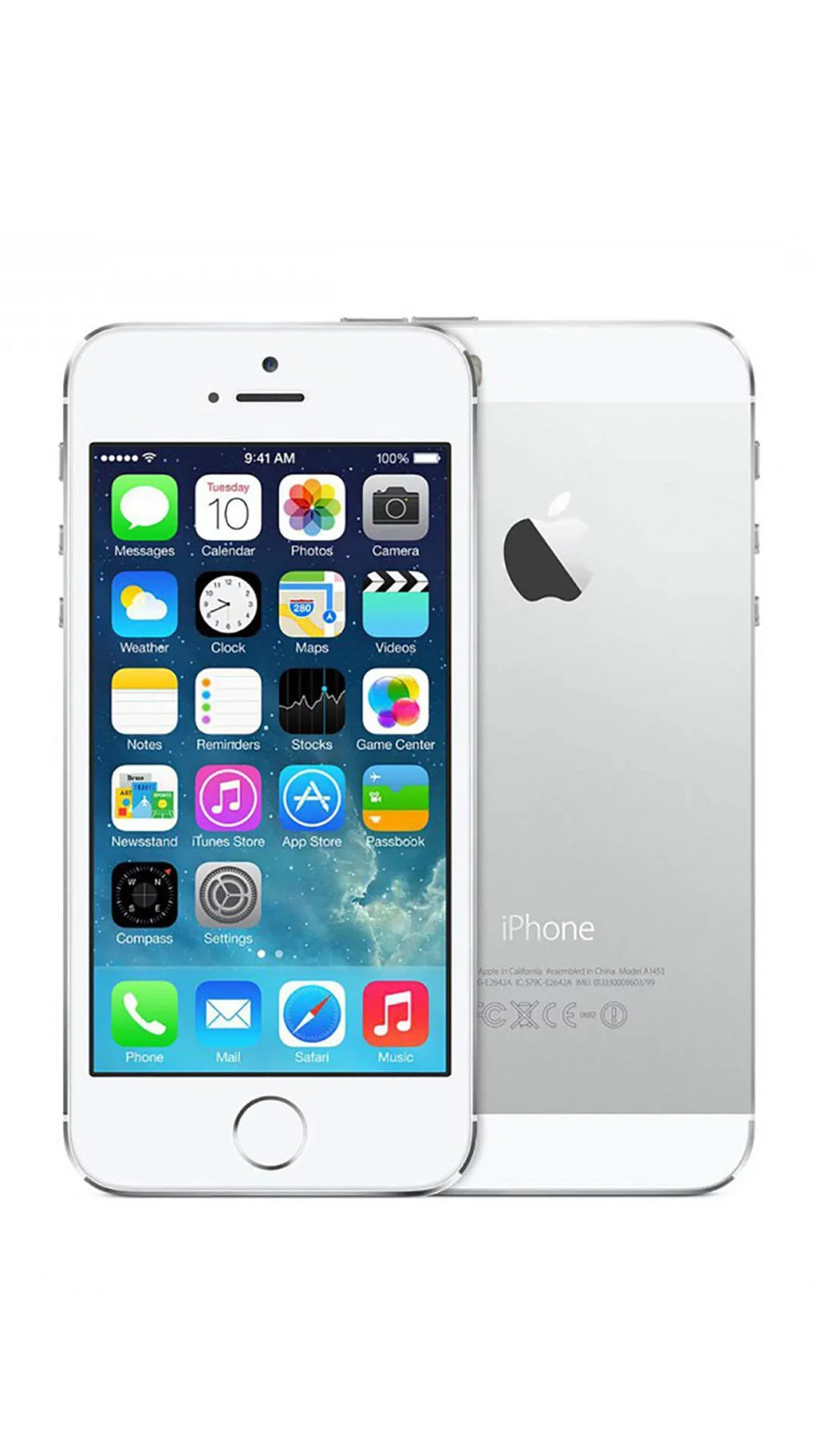 8MP 4G Silver - 5s Camera w/ iPhone (Used) Apple 16GB LTE GSM Unlocked Phone