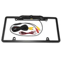 Backup View Wide 12V Universal Angle Camera for IP68 Vision Rear DC License Backup Plate Waterproof 480P Camera Car