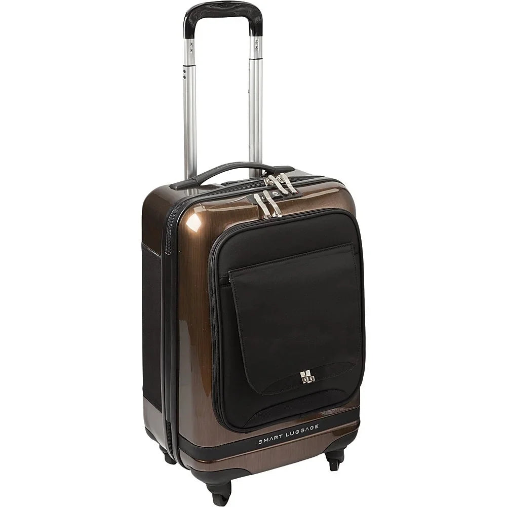 Executive Numinous Case, Luggage Cabin 20" Brush Smart Gold London