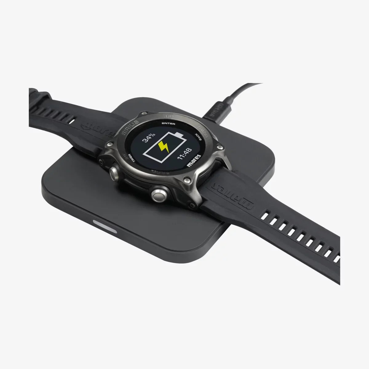 Sirius Mares Computer (Black/Black) Dive