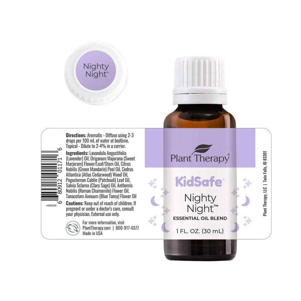 Oil Pure, Sleep KidSafe mL Night Plant 100% for Natural Nighty Aromatherapy Blend Therapy Essential 30 oz) (1 Undiluted,