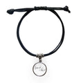 Black Live Jewelry Poetry Famous It Quote It Bracelet Rope Seize Wristband Leather
