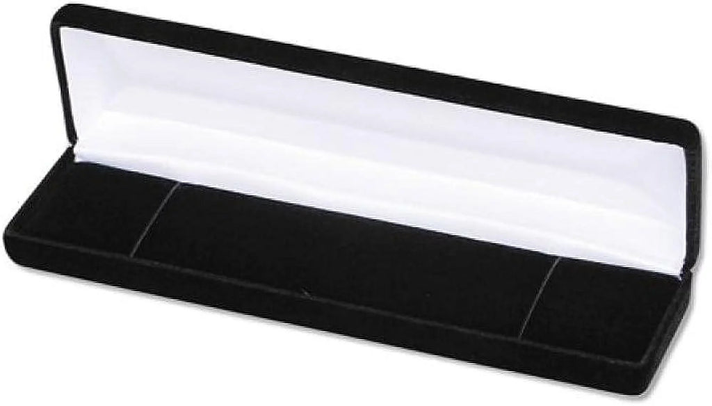 Polished - Faux Steel Chisel Fiber Carbon Cross 8" Stainless Bracelet Brown Leather Solid