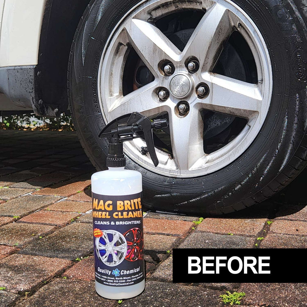 Brite Wheel / gallon Acid Rim 4 Mag Cleaner and case