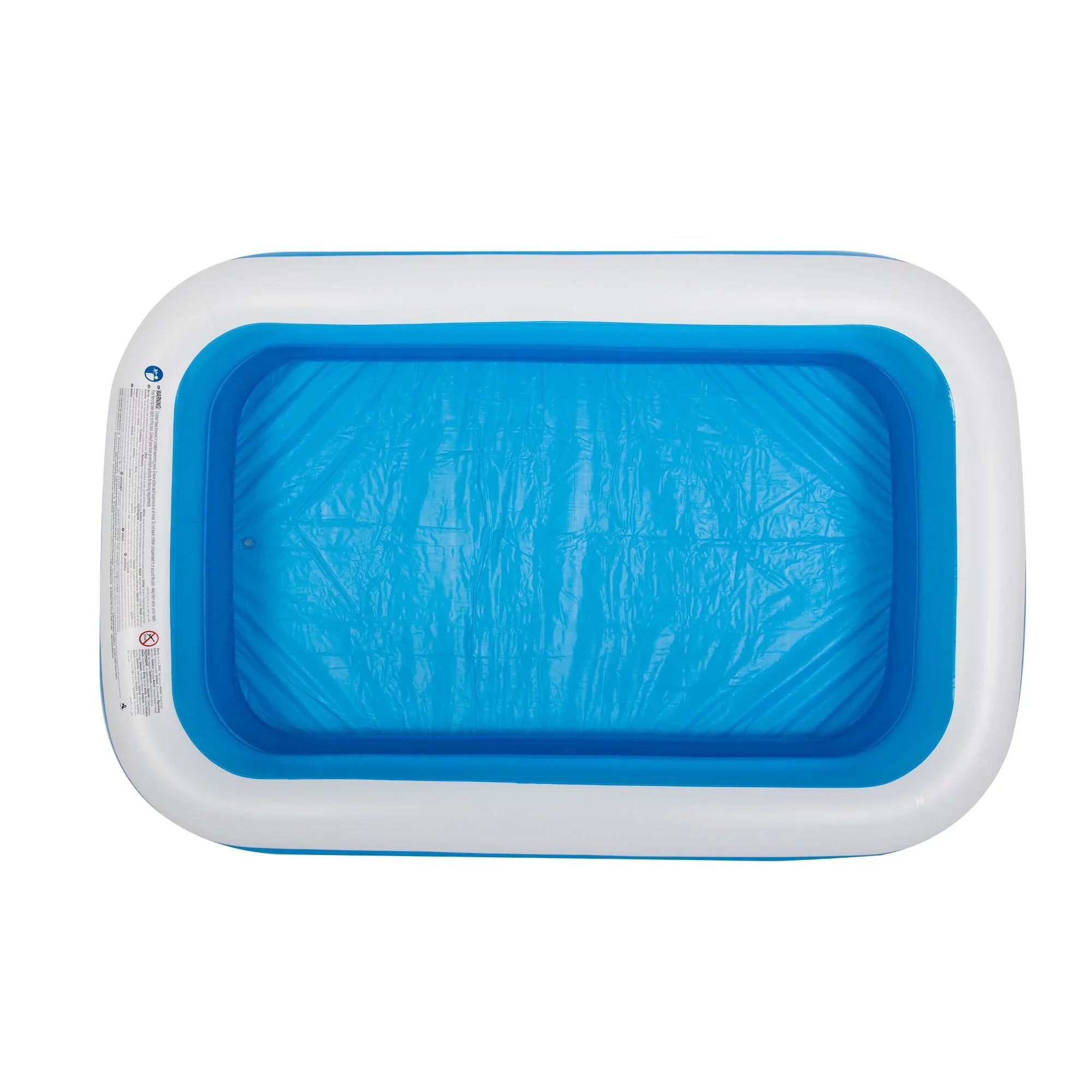 Pool Rectangular and Blue White Swimming 8.5' Inflatable
