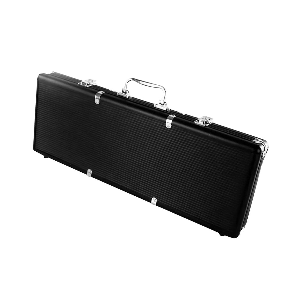 Capacity Chip Aluminum High Almencla Solid Black Thicken Alloy Box Suitcase Carrying Case
