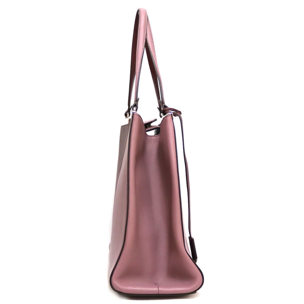 Leather FENDI Shoulder Pink Pre-Owned Bag Women's Fendi (Fair)