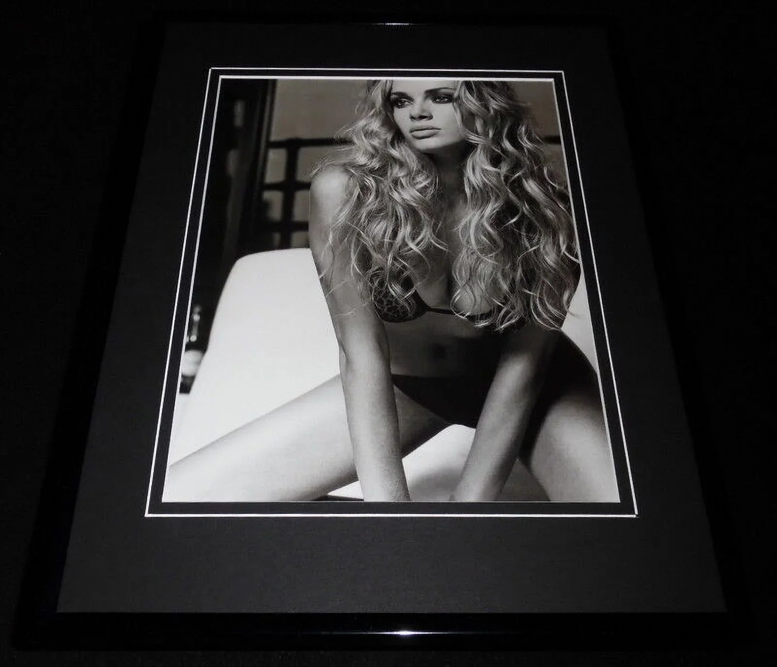Marcum 11x14 Andy Photo Display Enfield Wife Framed Amanda Lingerie