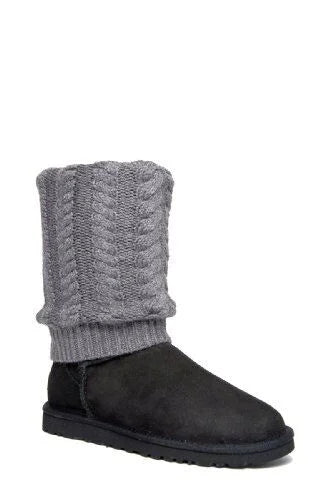 UGG584 Boots Winter Detachable Women's (5) 3178 Tularosa Route UGG Black/Gray