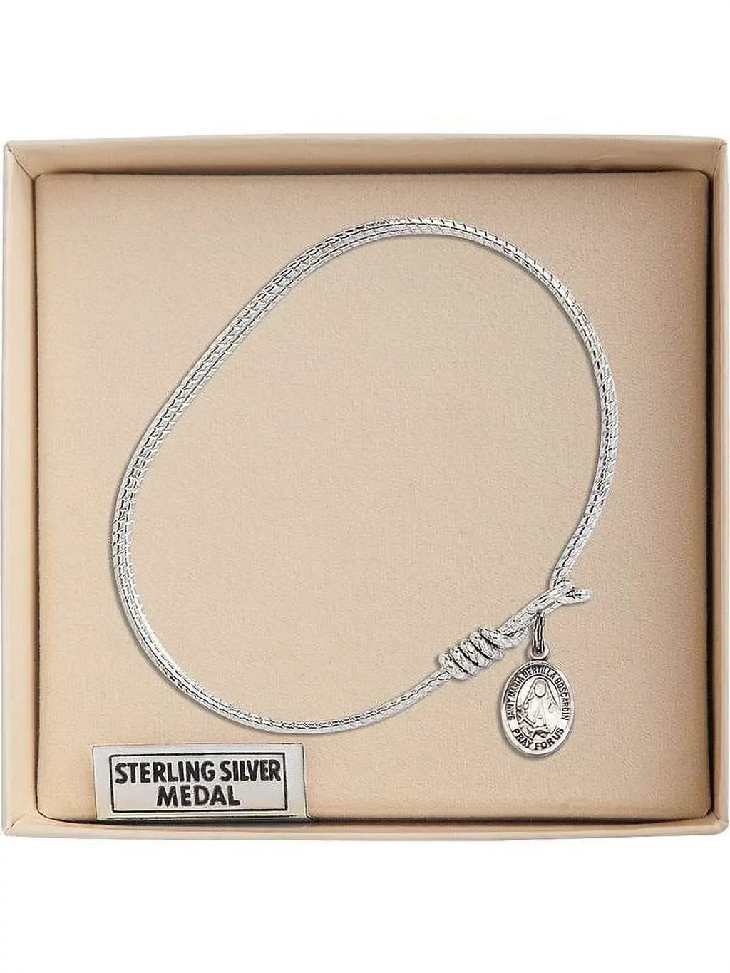 Eye Oval Bertilla Bracelet Boscardin in St. Hook 1/4 Sterling 6 inch Bangle w/ Silver Maria