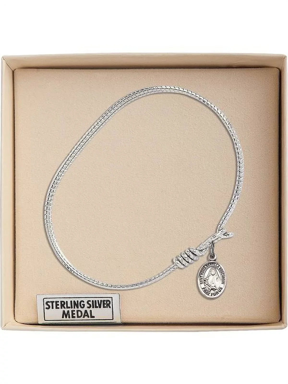 Eye Oval Bertilla Bracelet Boscardin in St. Hook 1/4 Sterling 6 inch Bangle w/ Silver Maria